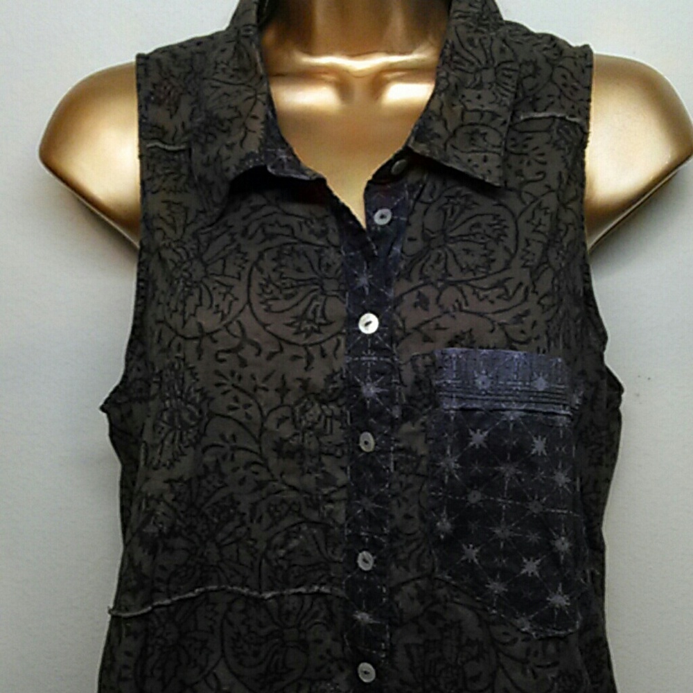 Intimately Free People Patterned tunic